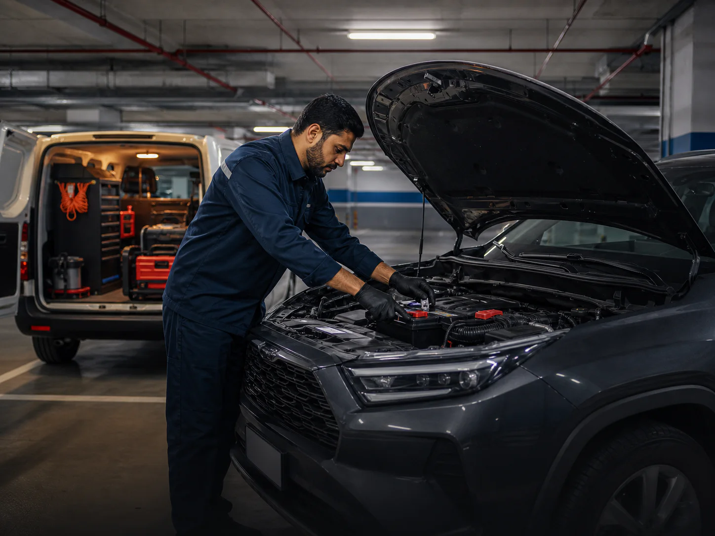 Car battery replacement